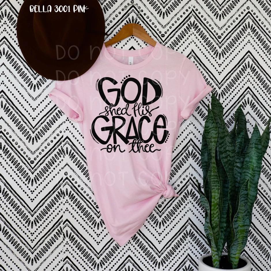 God Shed His Grace On Thee Graphic Tee
