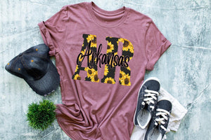 Arkansas Sunflowers Graphic Tee